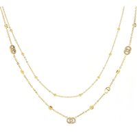 Necklace Urania Preziosi Woman in Steel Zircone CLAF555GD